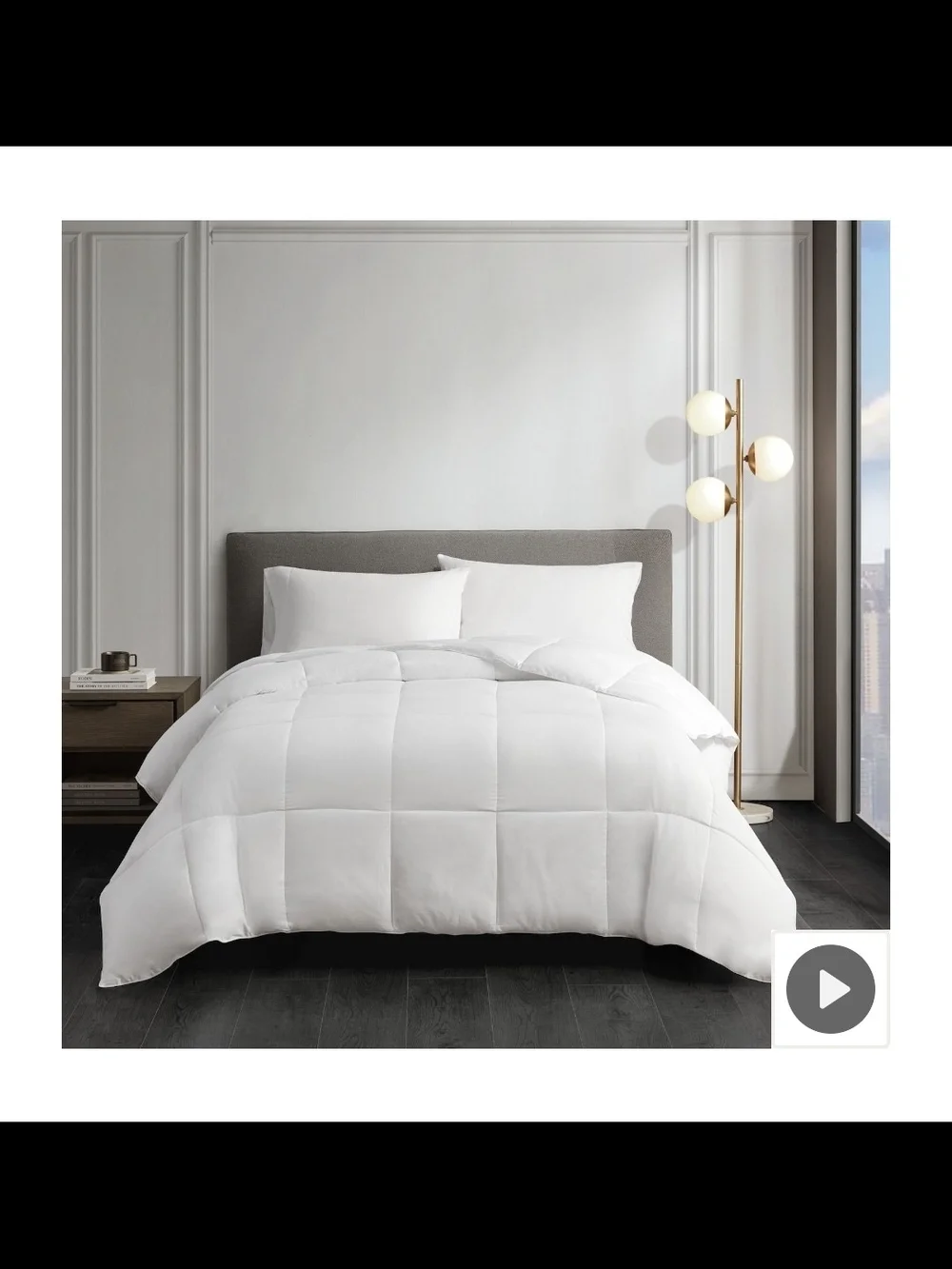 Philosophy Cream Down Alternative Comforter Roll